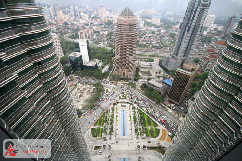 برجهای دوقلوی پتروناس مالزی کوالالامپور (5)