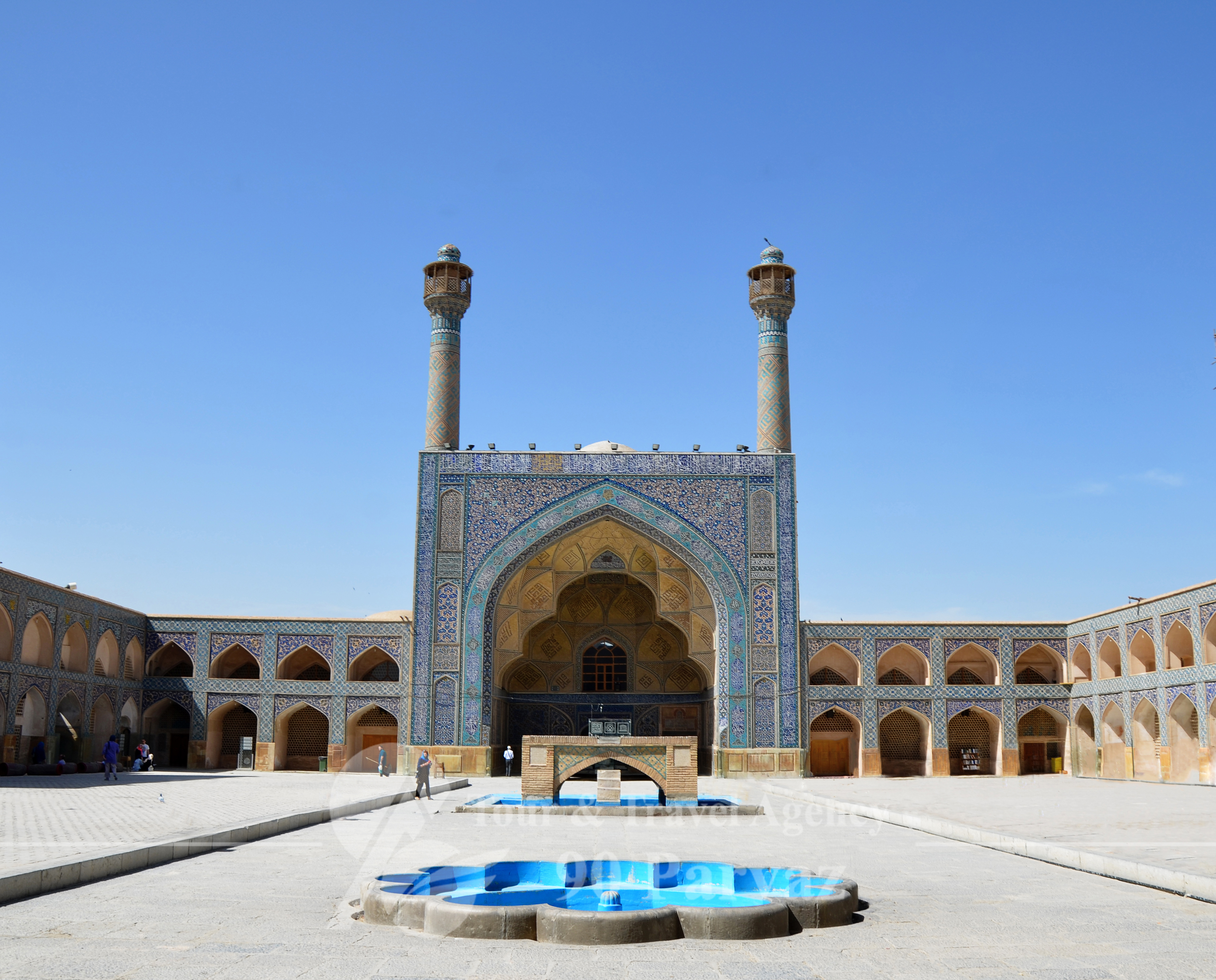 UNESCO Iran attractions Masjed-e Jame of Isfahan